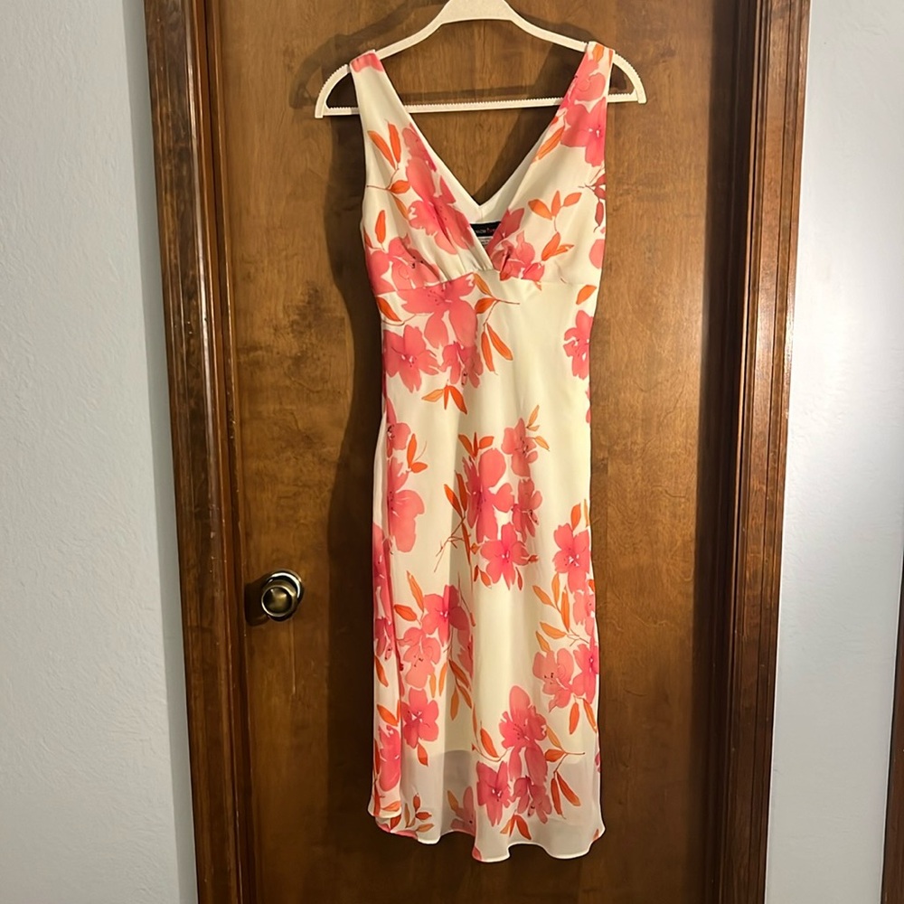Midi Floral Dress Size 7